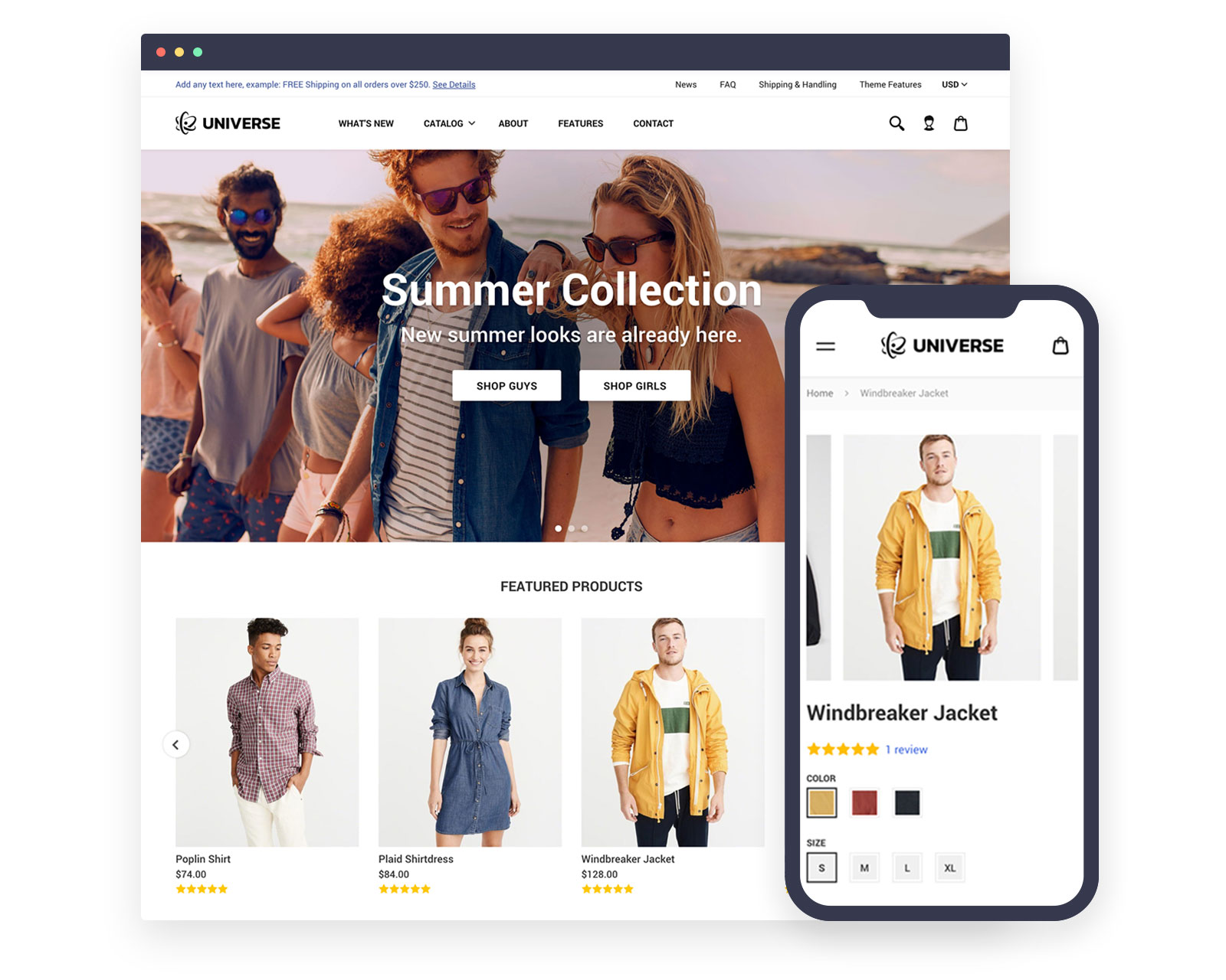 free shopify themes for dropshipping