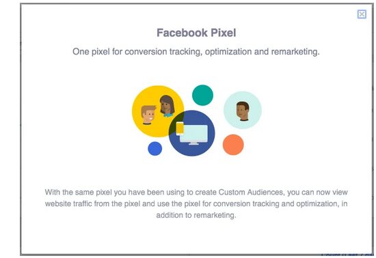 Facebook Pixel setup screen in Meta Events Manager for Shopify integration