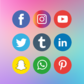 SocialBar ‑ Social Media Icons