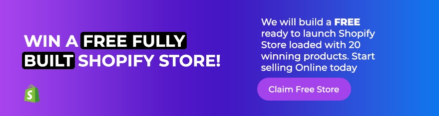 Win a free Shopify Store