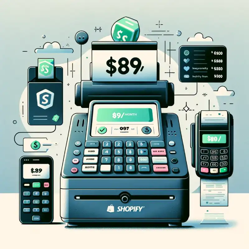 How Much Does Shopify POS Cost - A conceptual image for a blog about Shopify POS pricing.