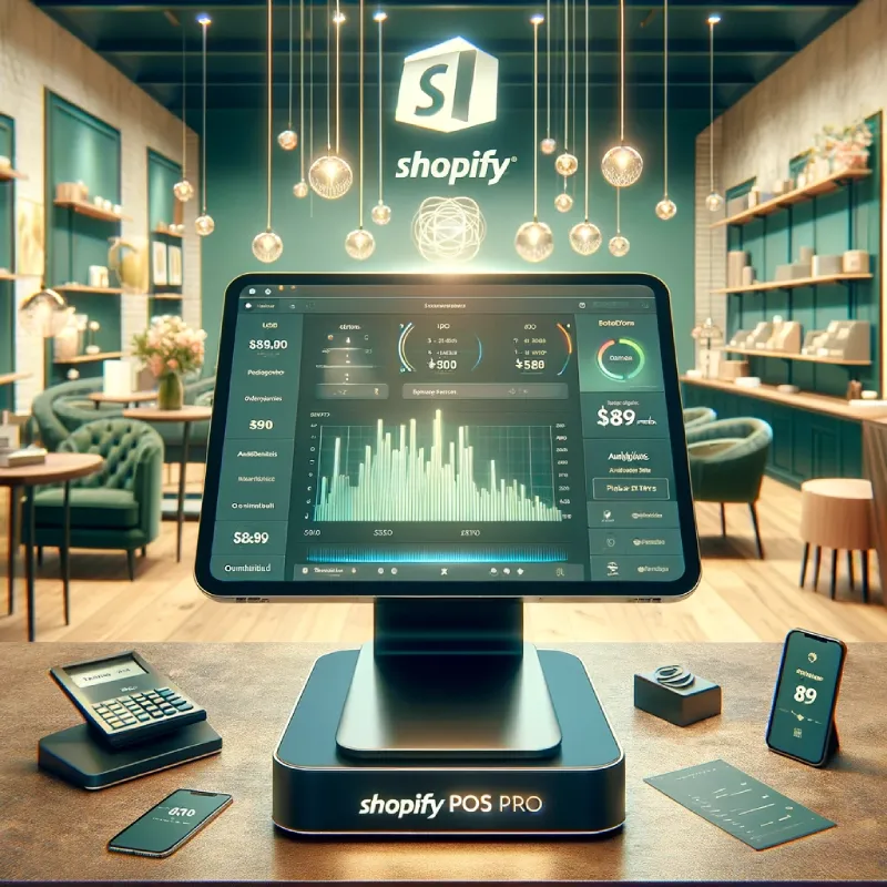 How Much Is Shopify POS Pro - How Much Is Shopify POS Pro - A modern POS touchscreen with the Shopify POS Pro interface prominently displaying a price point of $89.