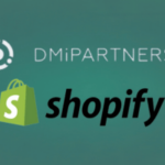 DMi Unveils Custom Shopify Conversion Optimization Service - DMi Partners and Shopify logo