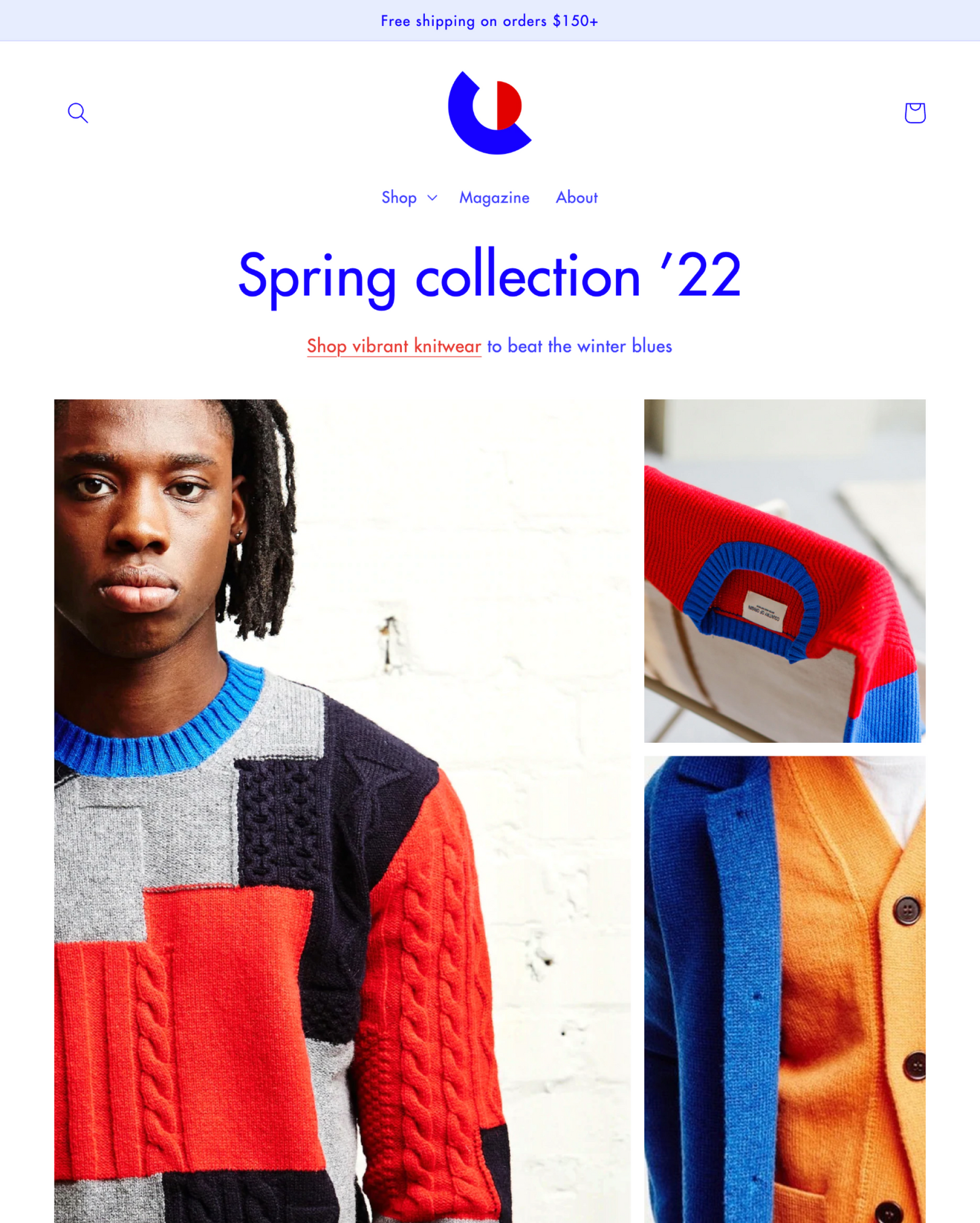 Colorblock Shopify theme