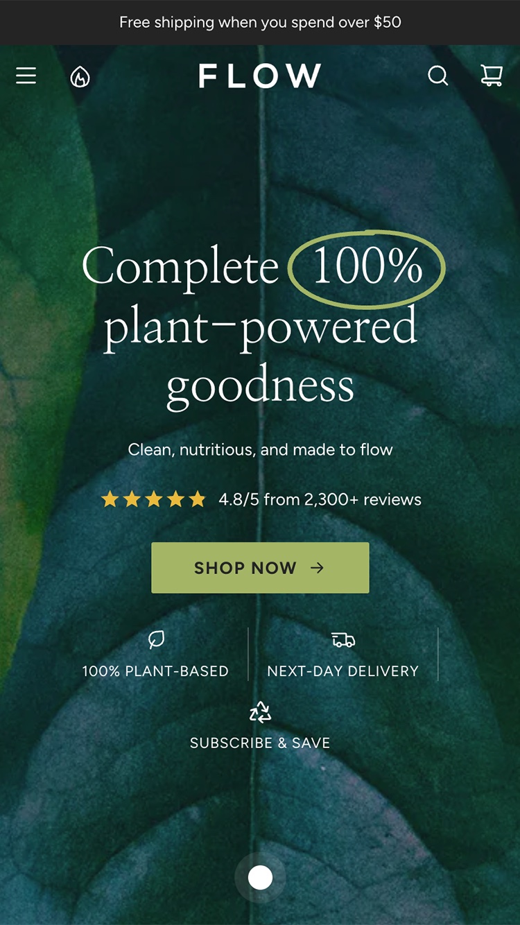 flow theme flow preset preview