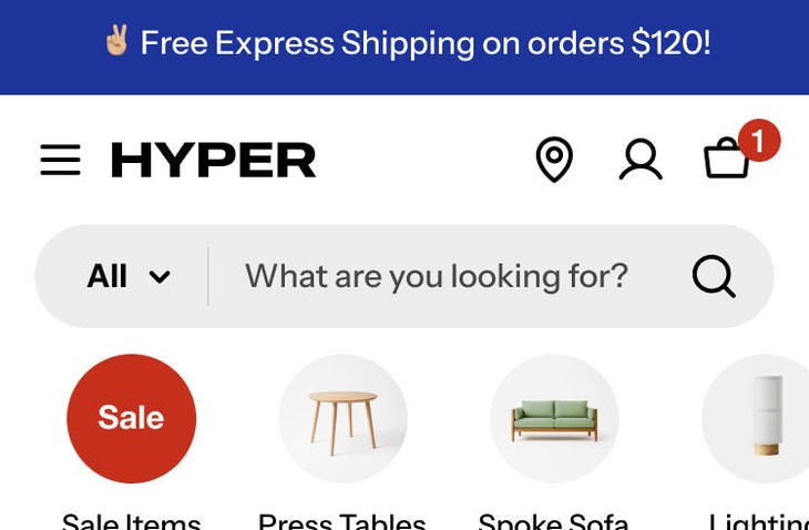 Hyper Shopify theme