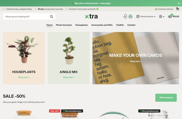Xtra Shopify theme