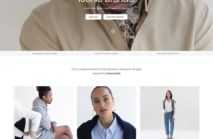 Heritage Shopify theme