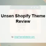 Unsen Shopify Theme Review