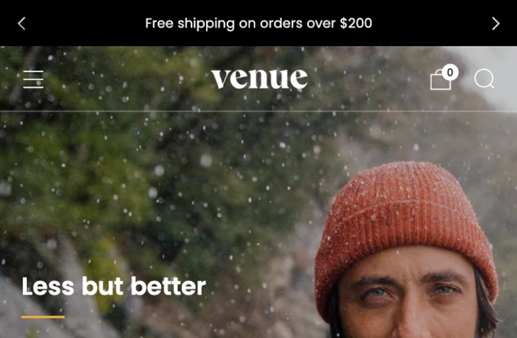 Venue Shopify theme
