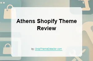Athens Shopify theme review
