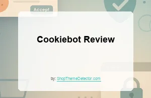 Cookiebot GDPR consent Shopify app review
