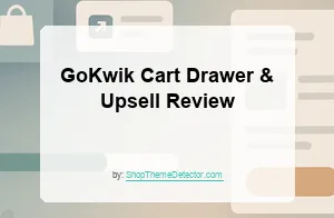 GoKwik Cart Drawer & Upsell Shopify app review